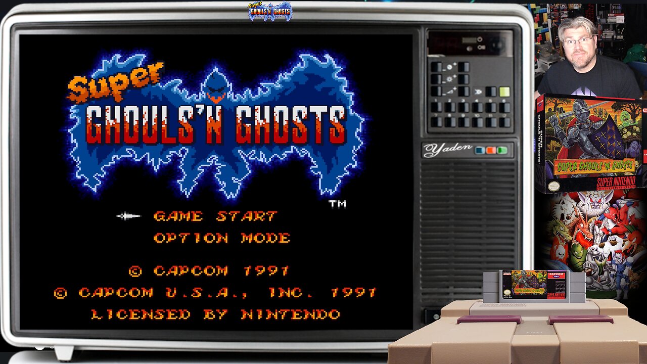 Becoming a PRO at Super Ghouls'N Ghosts - SNES