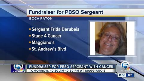 Fundraiser for PBSO sergeant