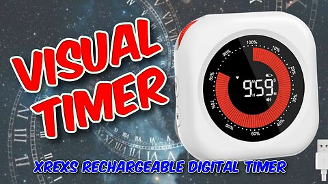 XREXS Rechargeable Visual Timer Review