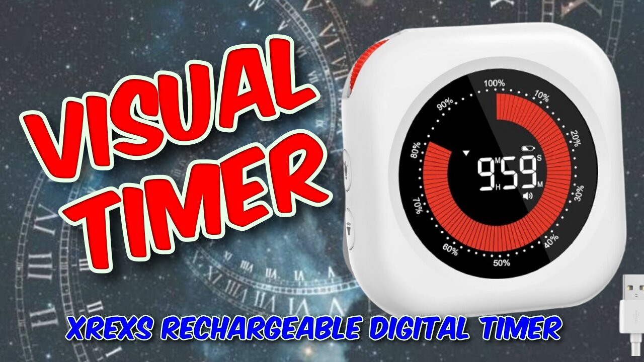 XREXS Rechargeable Visual Timer Review