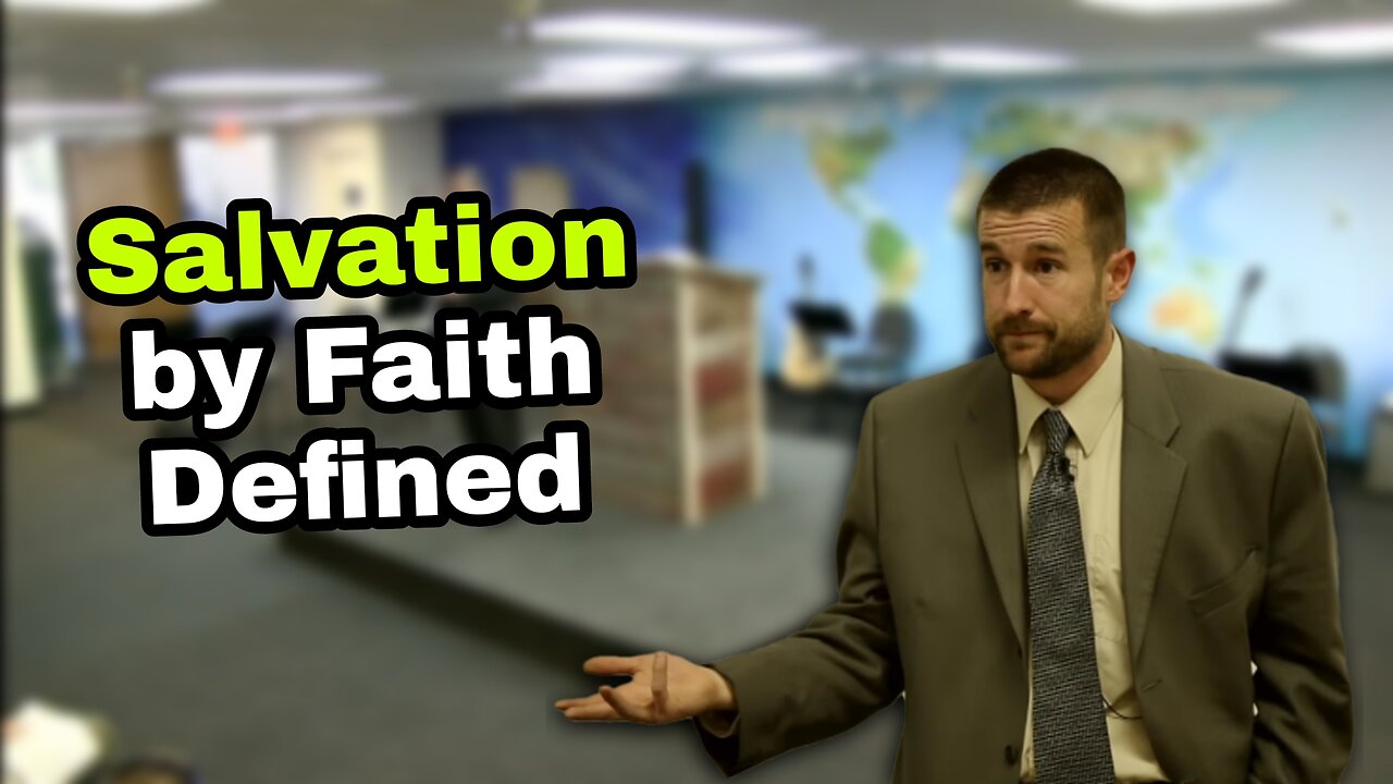 Steven Anderson — Salvation by Faith Defined (Sermon)