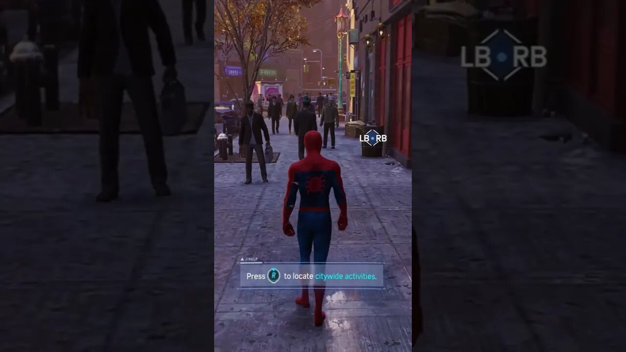 Sidewalking with Spiderman