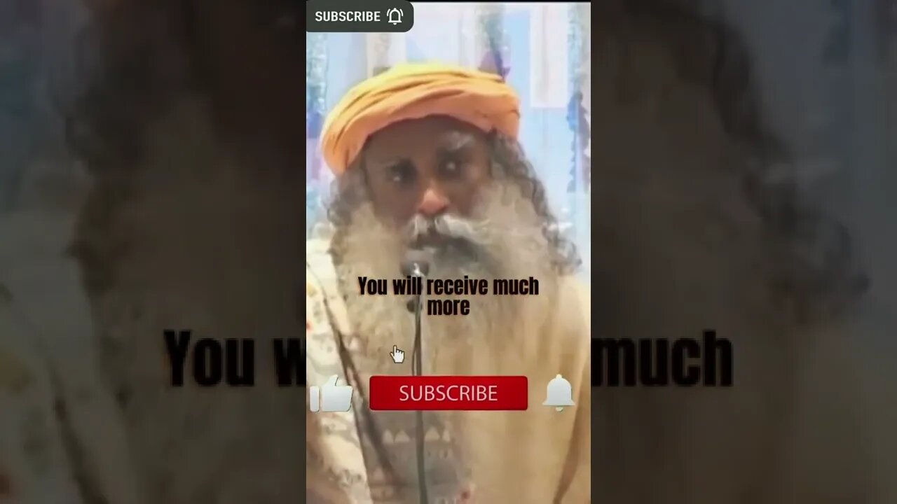 Dont like this man! Sadhguru