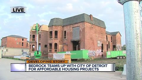 Bedrock teams up with city for affordable housing