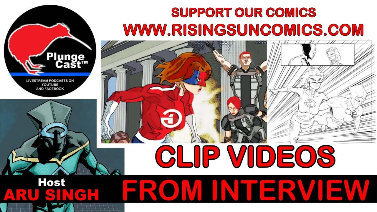 Incredi-Girl Kickstarter Backers Thanks yous - You all rock w' Hawk
