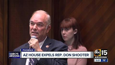 Arizona Legislature expels Rep. Don Shooter