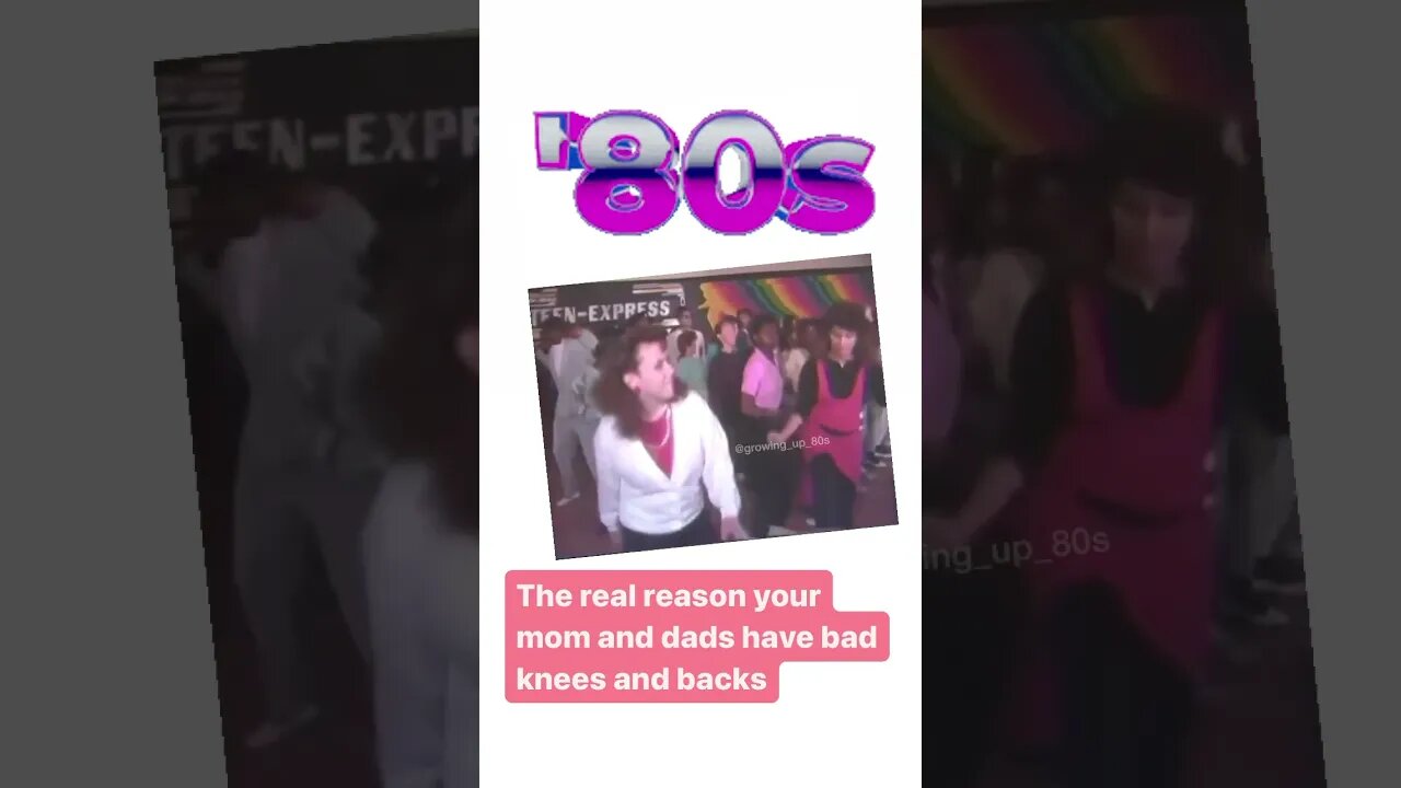 #80s music the real reason ðŸ¤grandma’s knees hurt