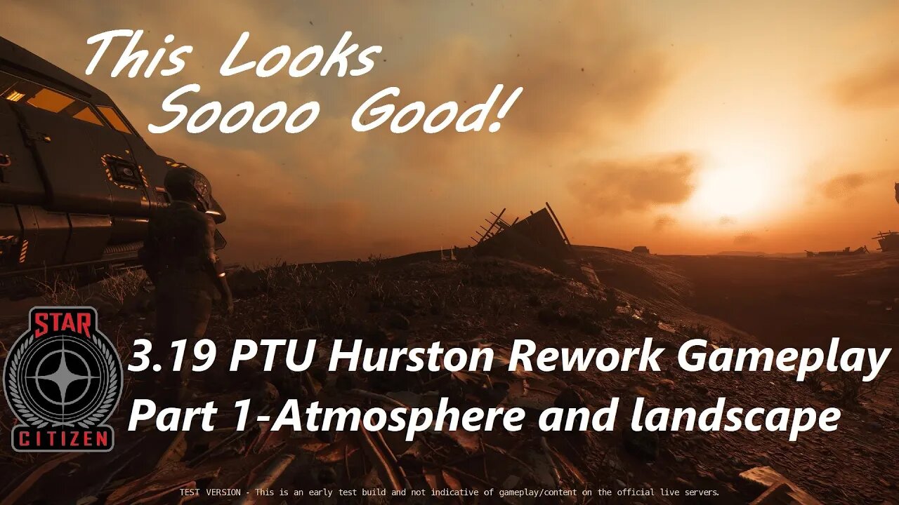 Star Citizen 3.19 PTU | Hurston: A polluted wastland with hidden beauty