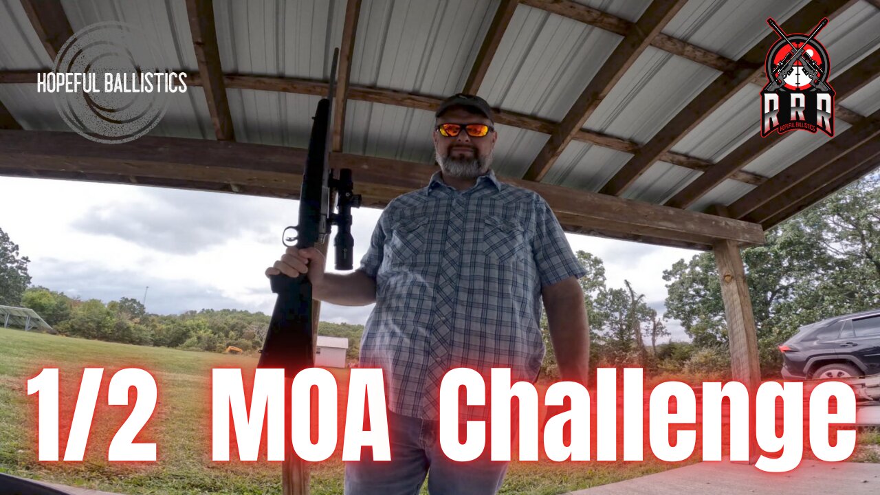 Can I consistently shoot 1/2 MOA groups? Part 1