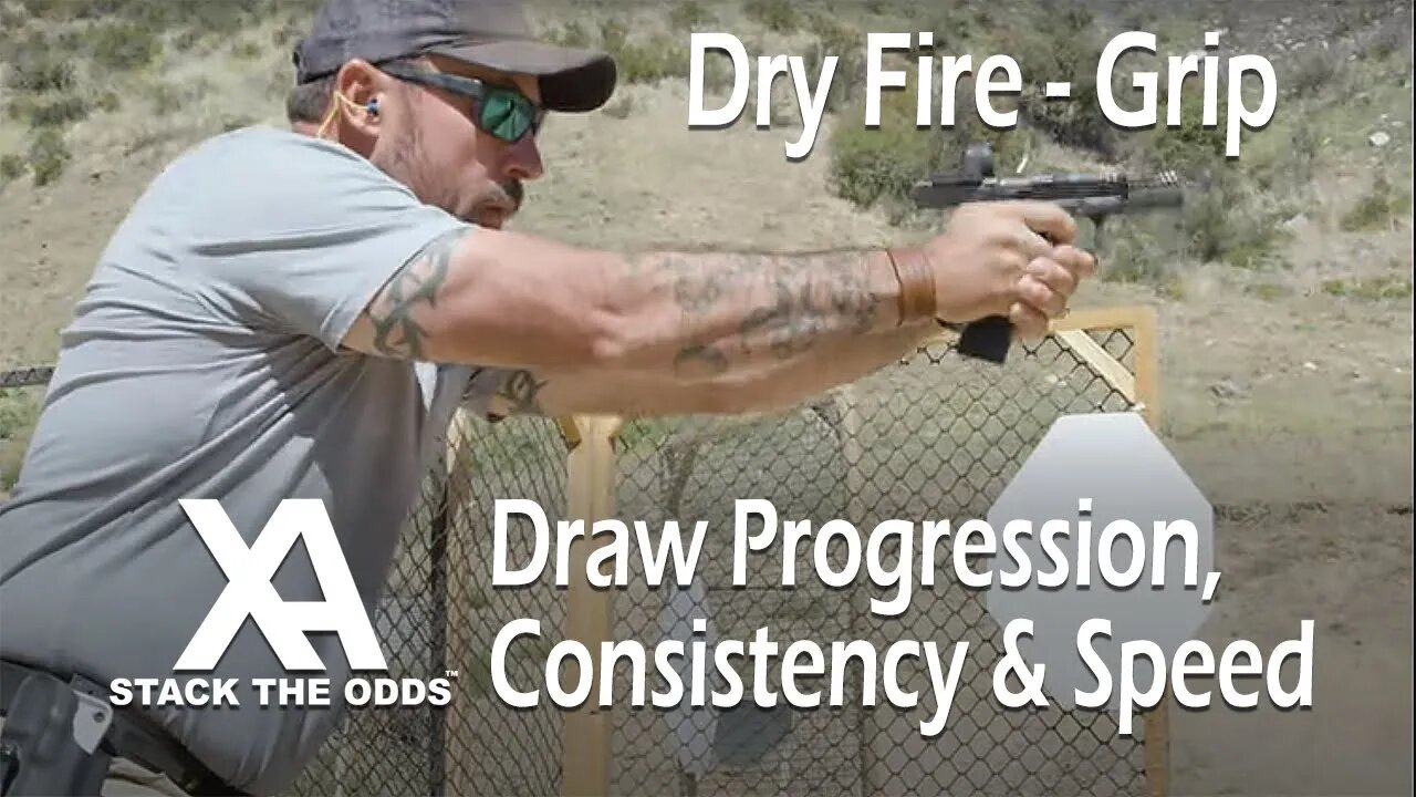 Xray Alpha Pistol Foundations - Dry Fire - Draw Progression, Consistency and Speed