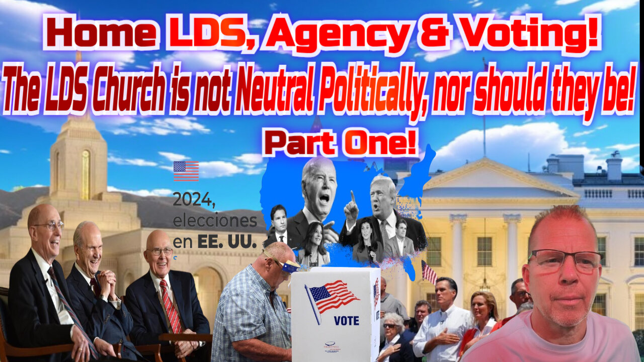 LDS/Agency/Politics & Voting! Podcast 29 Episode 1