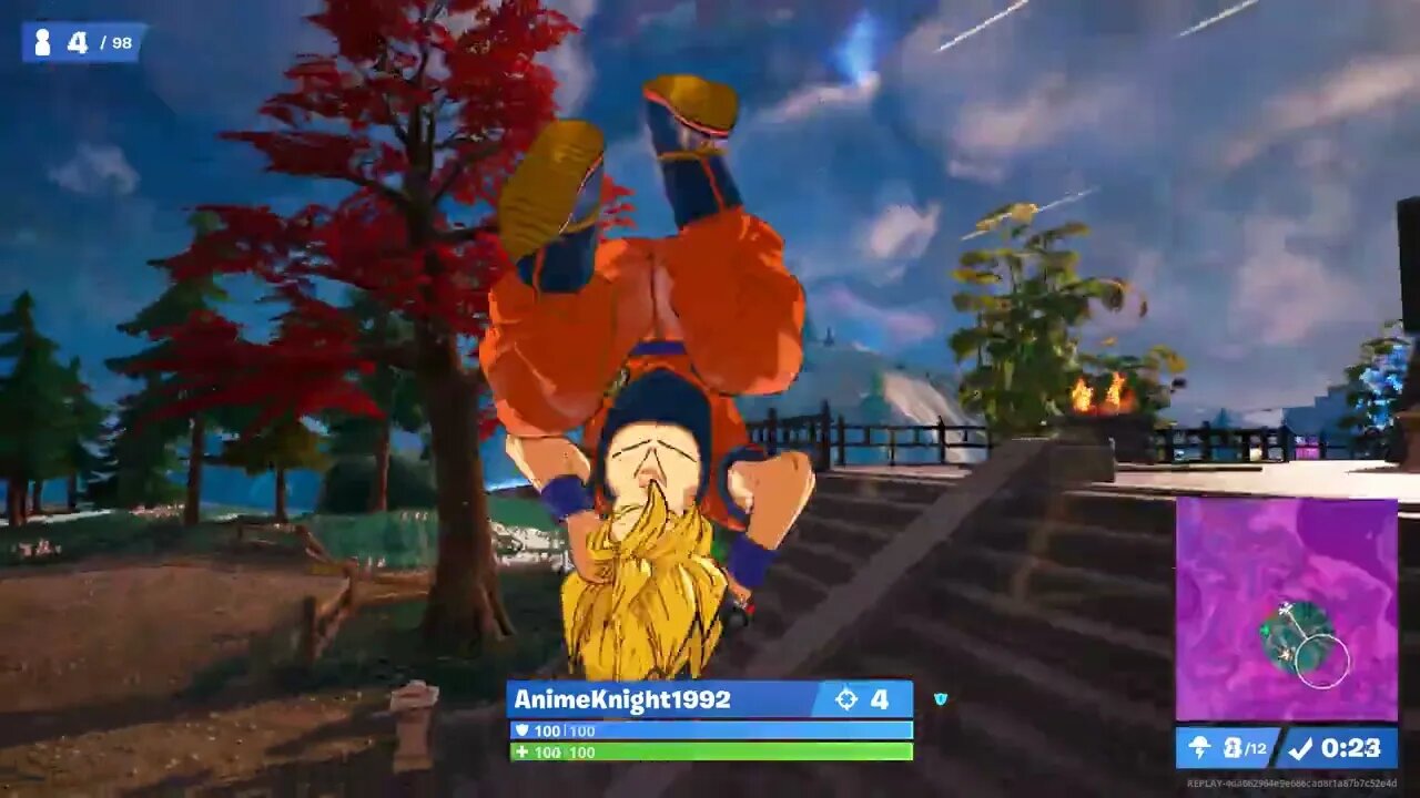 a fun solo win on fortnite wait till the end