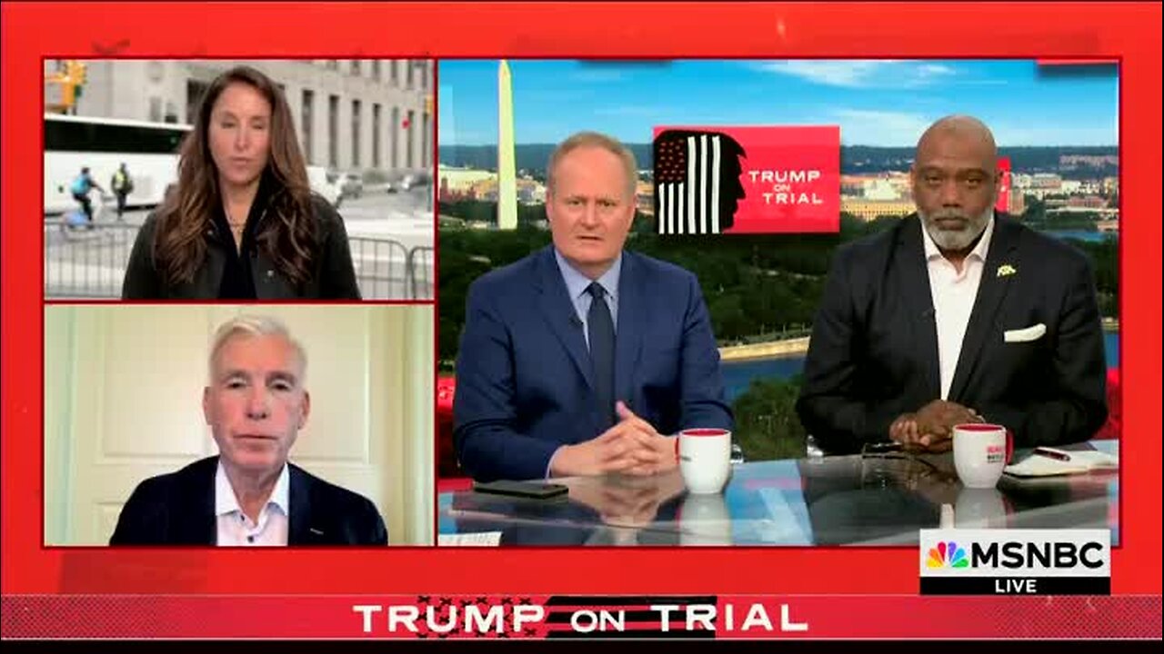 MSNBC Shows Sketch of Trump Sleeping in Courtroom: He’s Imagining He’s ‘Eating a Cheeseburger in the Triplex at Trump Tower’