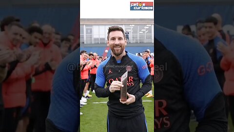 MESSI FOI APLAUDIDO DE PÉ PELO ELENCO DO PSG! #Shorts #Messi #psg #futebol #copa #viral #tiktok