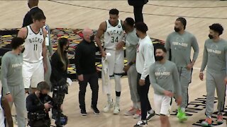 Fans hope for a speedy recovery for Giannis