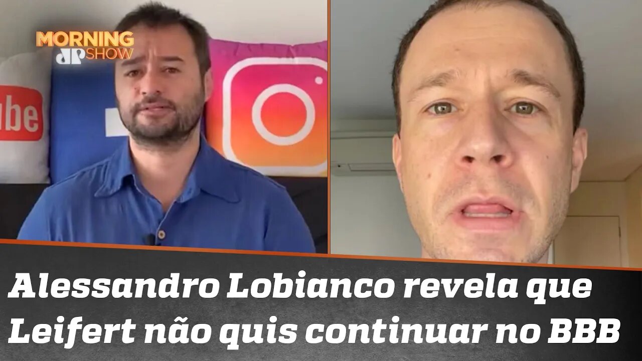 Leifert fica PISTOLA com jornalista por REVELAÇÃO do motivo de saída da Globo