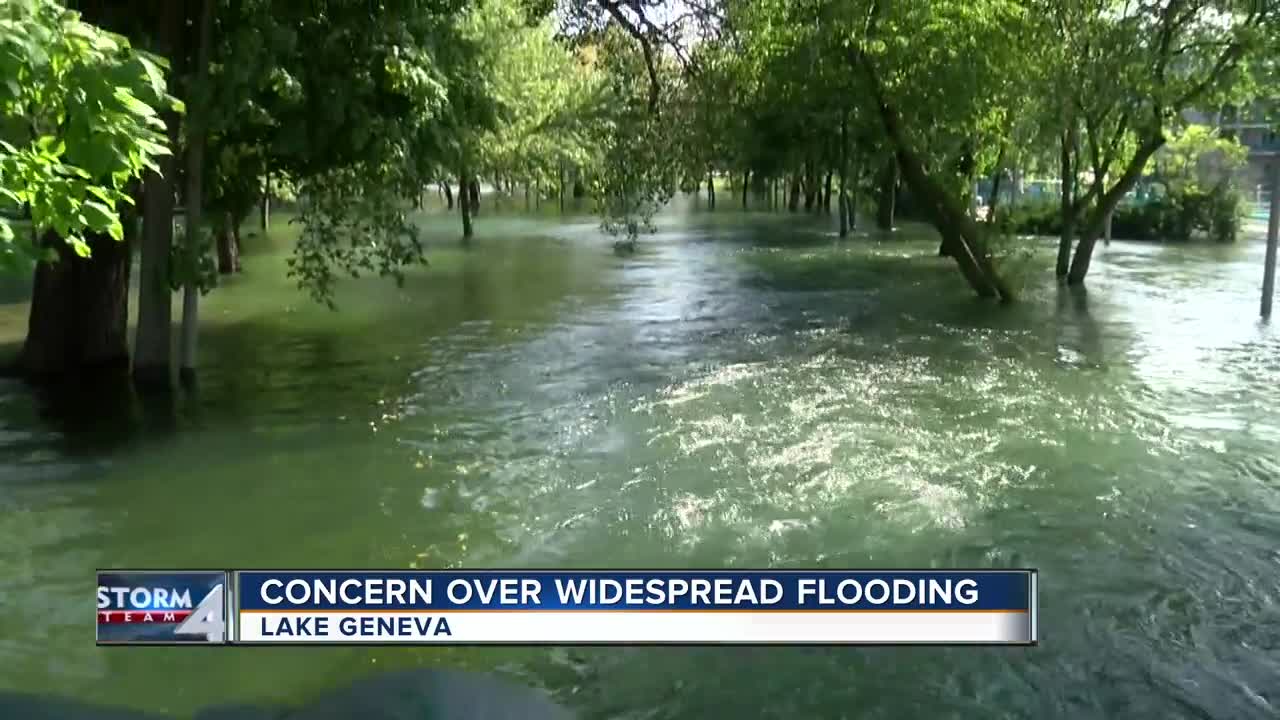 Lake Geneva residents concerned after widespread flooding this week