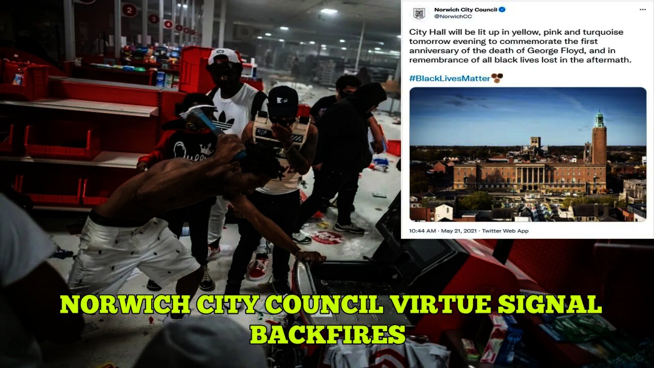 The Internet Roasts Woke Norwich City Council For Deluded BLM Virtue Signal 😡 What about Lee Rigby?