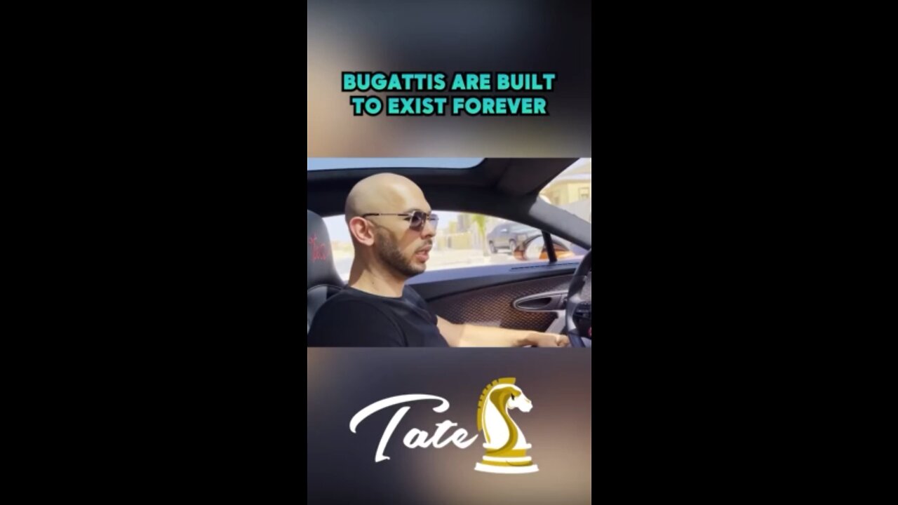 BUGATTIS ARE BUILT TO LAST