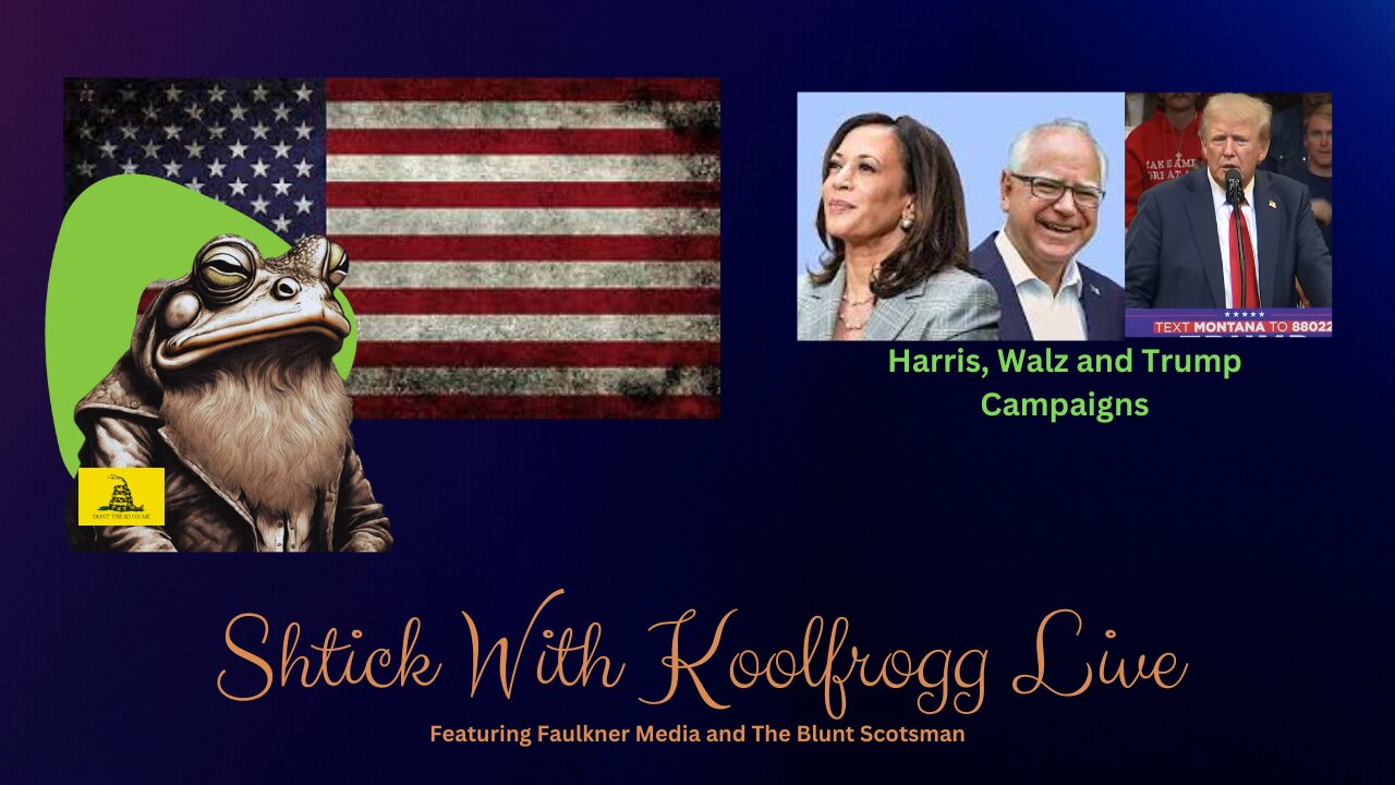 Shtick With Koolfrogg Live - Vice President Kamala Harris and Governor Tim Walz Nevada Rally -