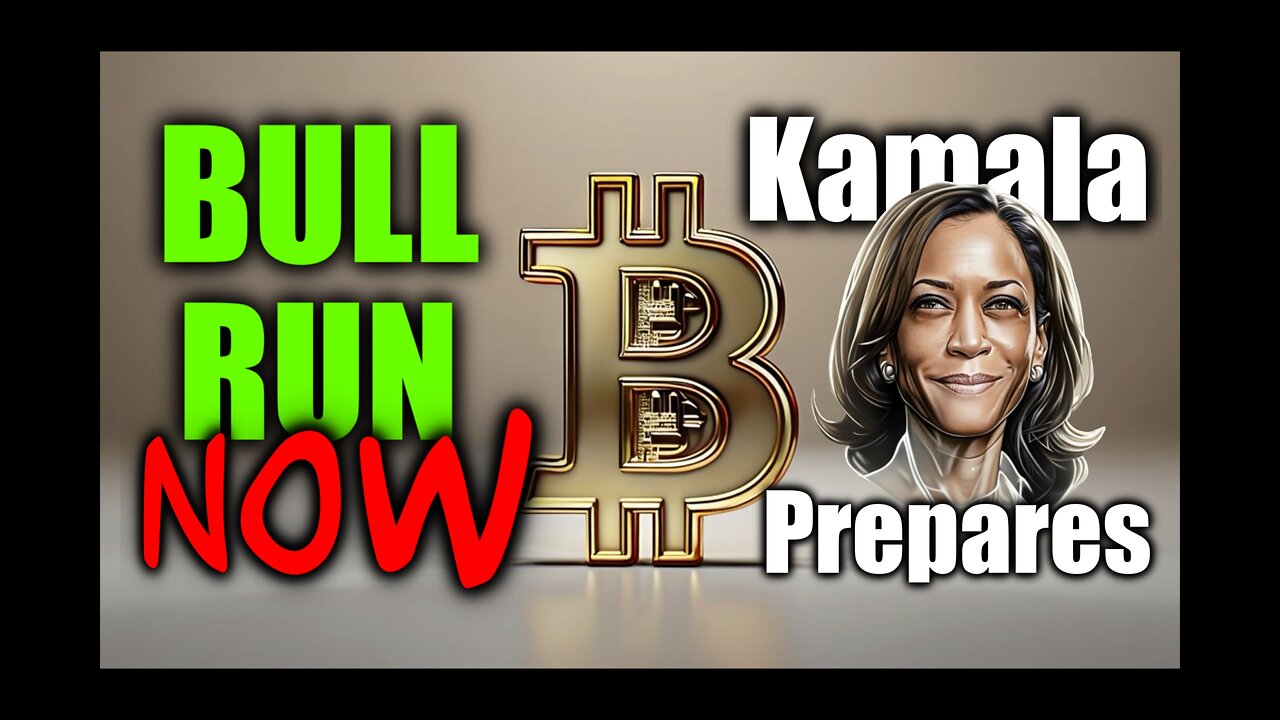 Bitcoin Bull Run Imminent? Kamala Harris Prepares For Election 2024