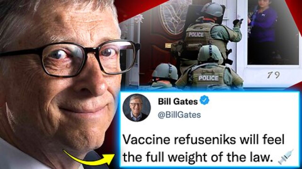 Bill Gates & WHO Call for Military To Round Up mRNA Jabs Refusers During Bird Flu Pandemic