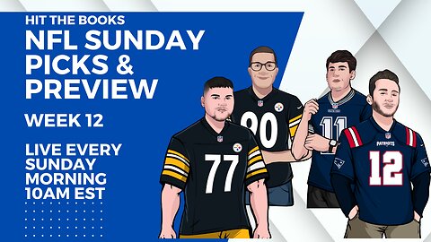 NFL Sunday Picks & Preview - Week 12 - FREE PICKS