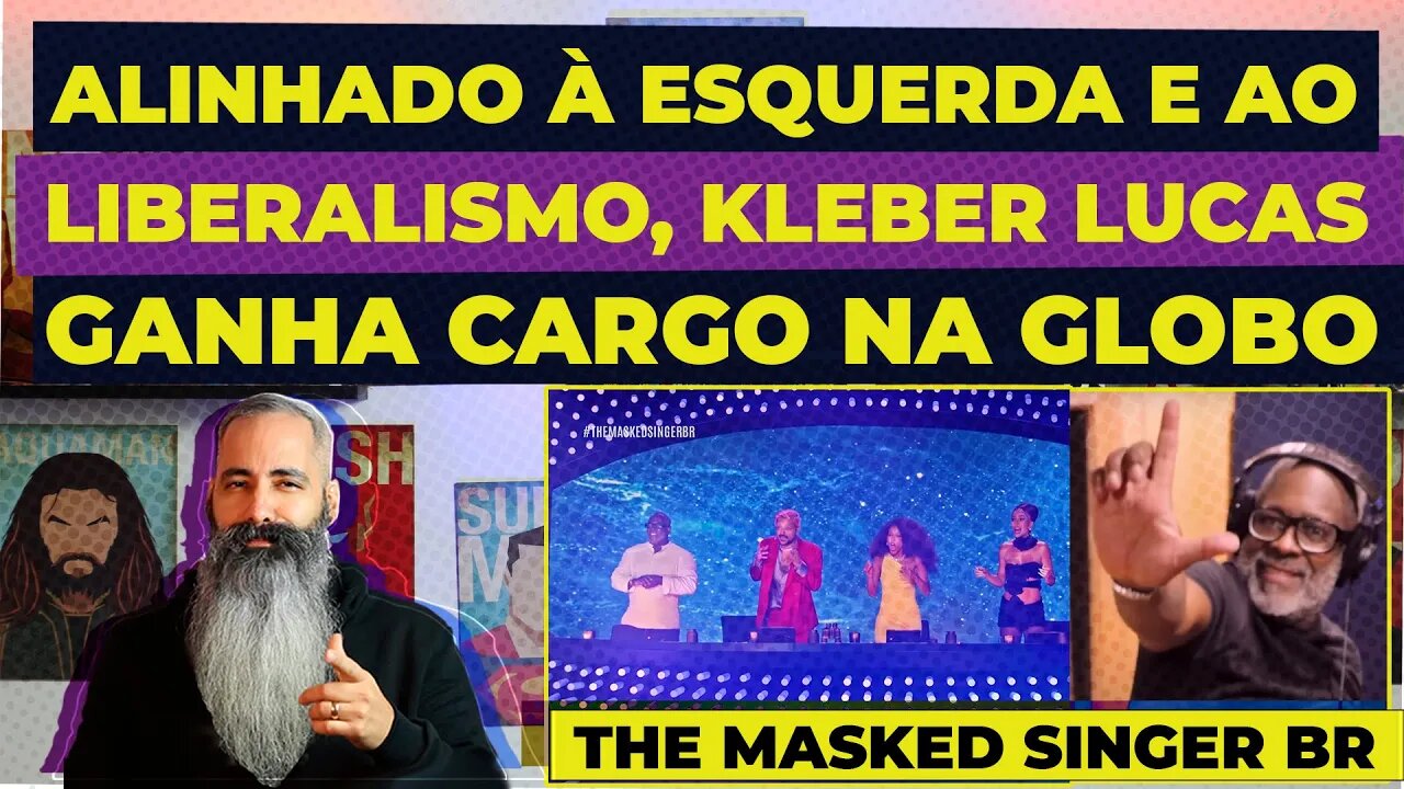 Com cargo na GLOBO, Kleber Lucas se alinha cada vez mais a ESQUERDA e ao liberalismo.