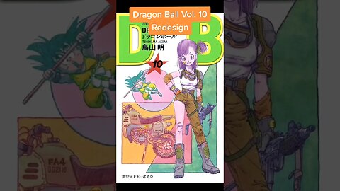 Dragon Ball Vol. 10 Redesign