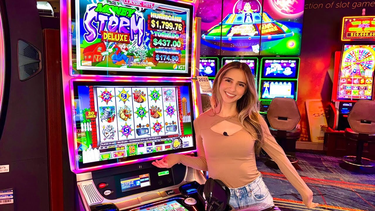 I May Have Underestimated The Money Storm Slot!!!😳💰⛈️🎰 (Big Slot Win!)