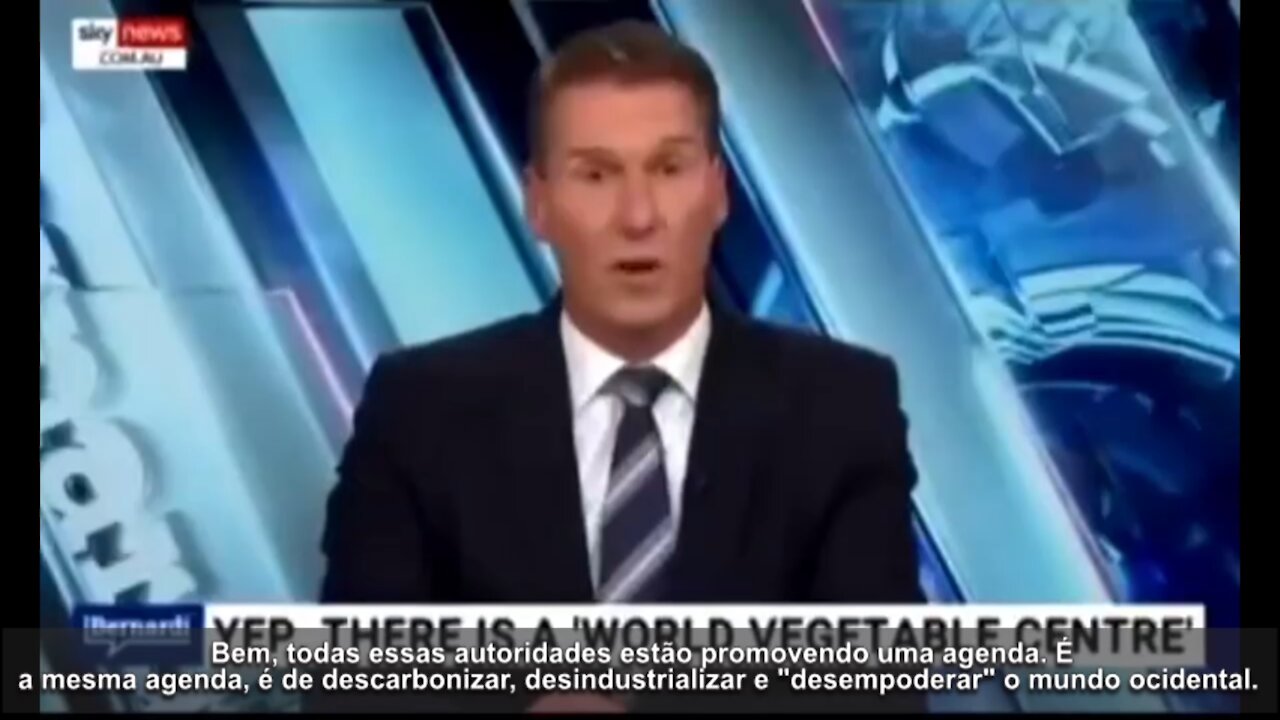 SKYNEWS AUSTRÁLIA - APRESENTADOR FALA SOBRE A AGENDA DO FÓRUM ECONÔMICO MUNDIAL.