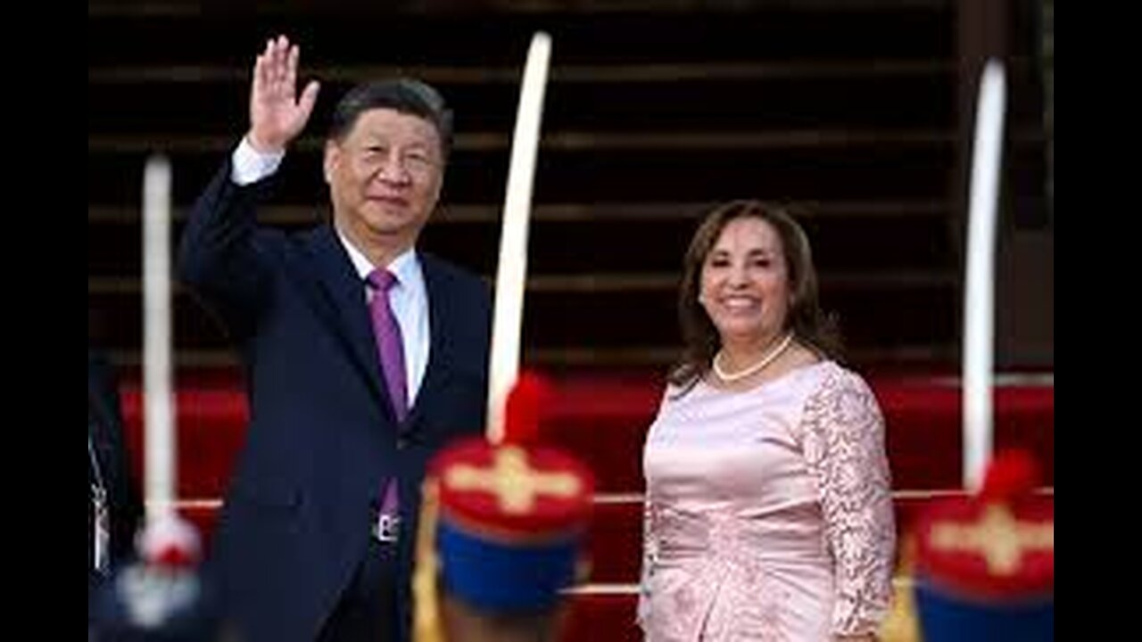 President Xi Jinping held talks with Peruvian President Dina Boluarte