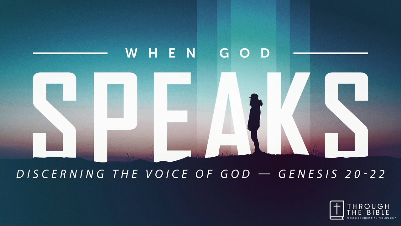 When God Speaks Discerning The Voice of God - Genesis 20 22 | Pastor Shane Idleman