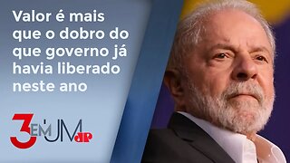 Lula libera R$ 1,1 bilhão em dois dias para emendas parlamentares