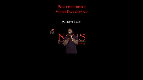 Overcome Doubt #dayodman #motivation #eeyayyahh #motivationalspeaker #positivity