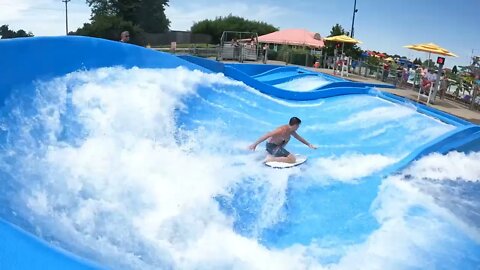 flowrider - Jake - 4 at Soak City, Kings Island