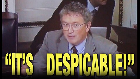 Rep Massie Calls Out “DESPICABLE” Corruption From Dems & Republicans!