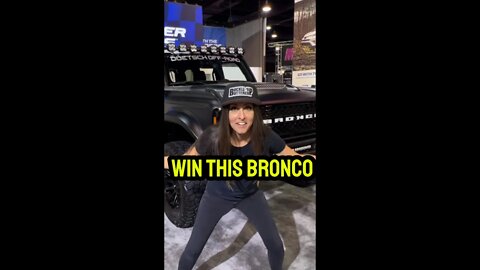 WIN This 2022 Ford Bronco Wildtrack!