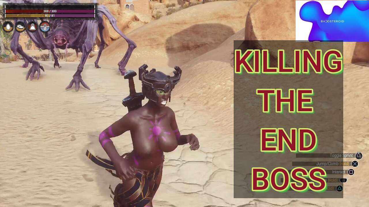 Conan Exiles Beginners Guide Killing the end boss Busty Boobs #boosteroid