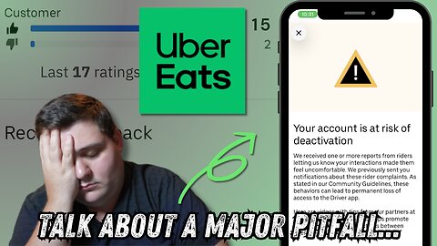 UberEats Driver EXPOSED Major Pitfall for New Drivers!