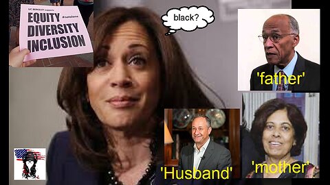 Fake black DEI hire Kamala Harris NOT really black – Diversity Equity Inclusion scam
