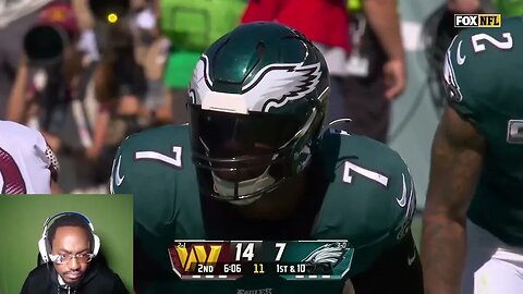 fetti reacts to Washington Commanders vs Philadelphia Eagles 2023 Week 4 Game Highlights