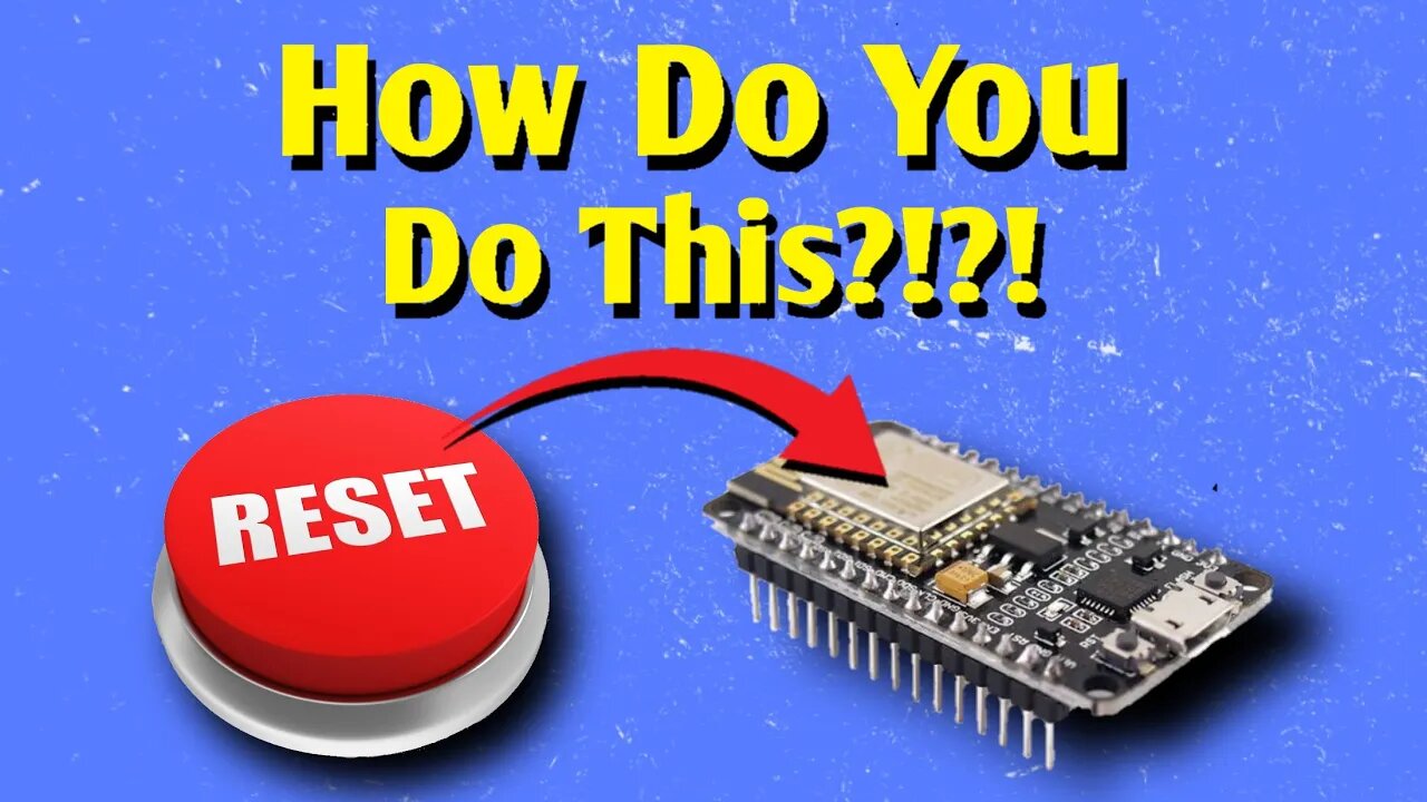 How To Reset And Flash An ESP8266 Node MCU!