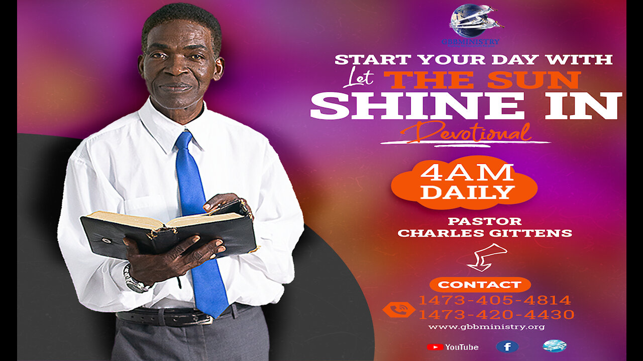 Let The Sunshine In'' Devotional - Ancestors.