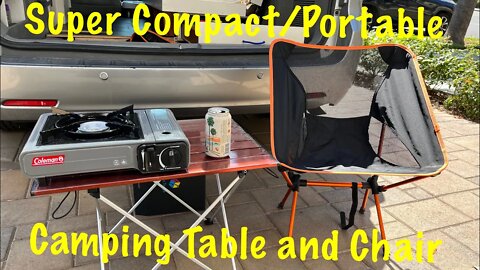 Gear Review: Edeuoey Portable Camping Table and Chair