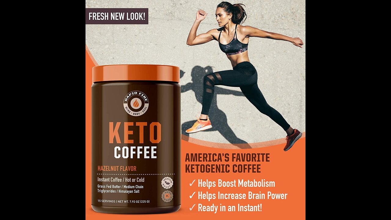 Keto Coffee | Weight Loss | Supports Energy | Grass Fed Butter