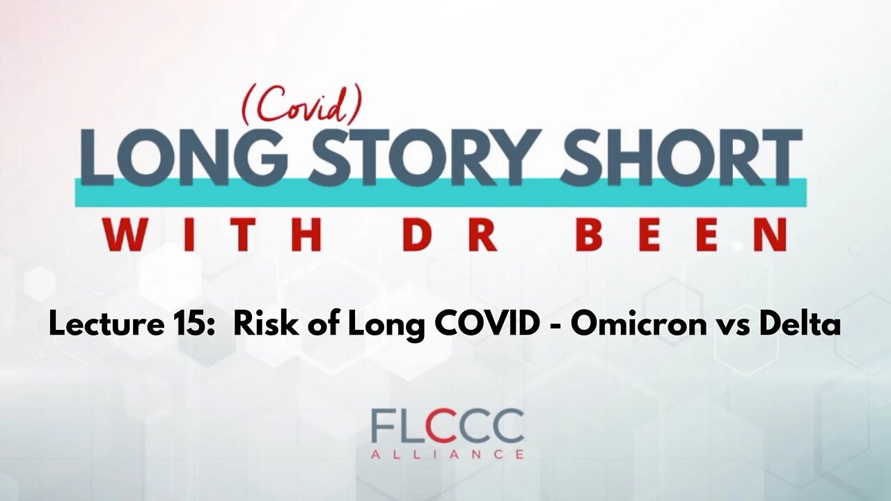 LSS Episode 15: Reduced Risk of Long COVID from Omicron as Compared to Delta