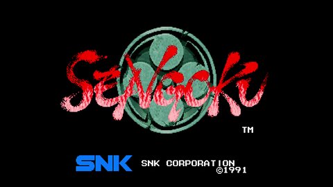 Sengoku, Arcade Game, SNK 1991, playthrough