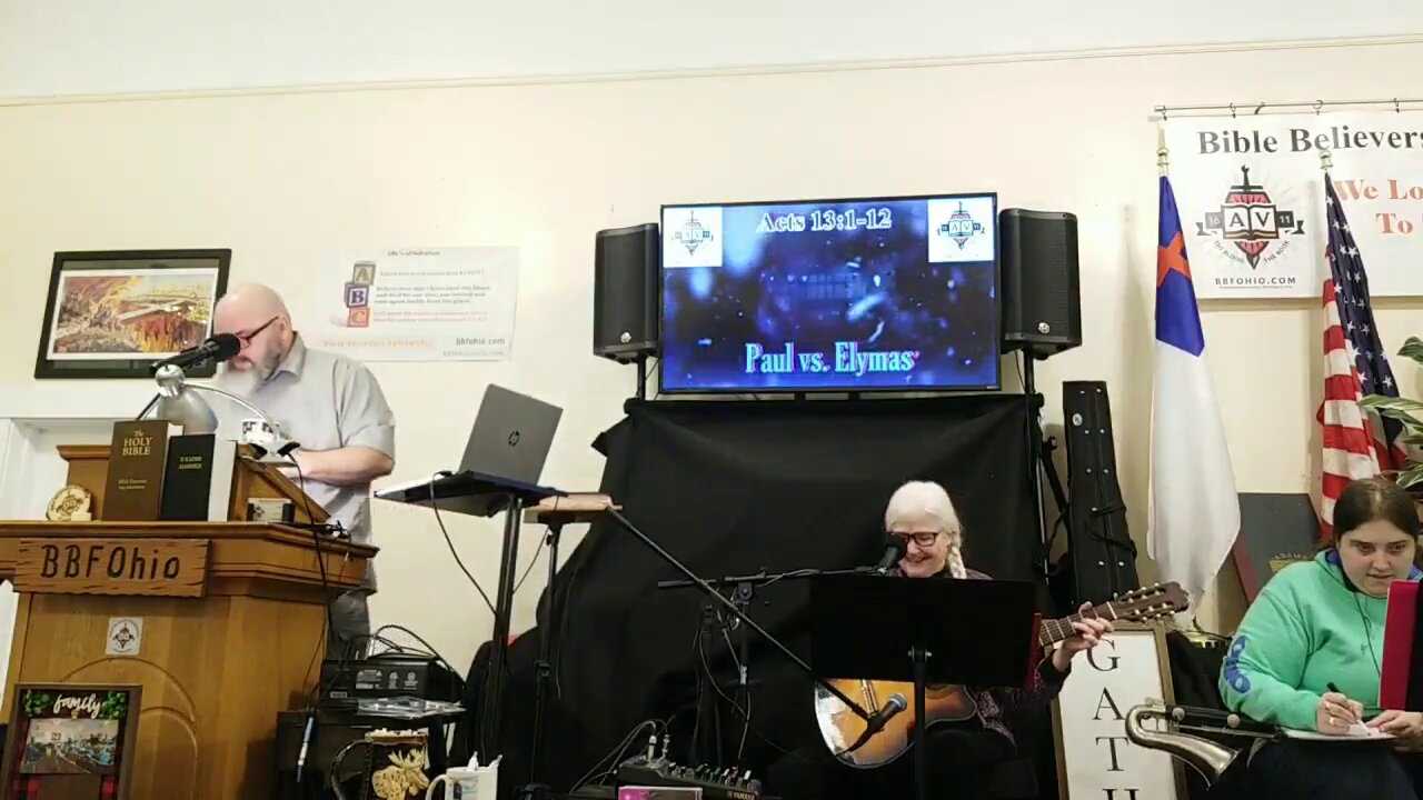 Acts 13:1-12 WEBCAST