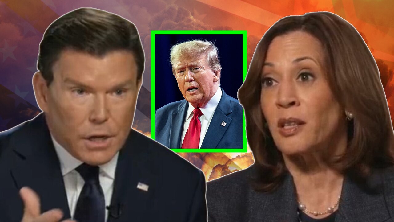 Kamala Harris gets nasty during her interview with Bret Baier